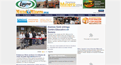 Desktop Screenshot of mundominero.com.mx